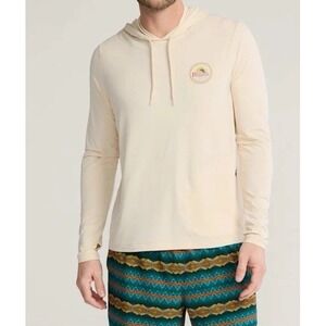 Pendleton Surf Hoodie Men Small Yellow Sun Logo Pullover Long Sleeve Outdoor UPF